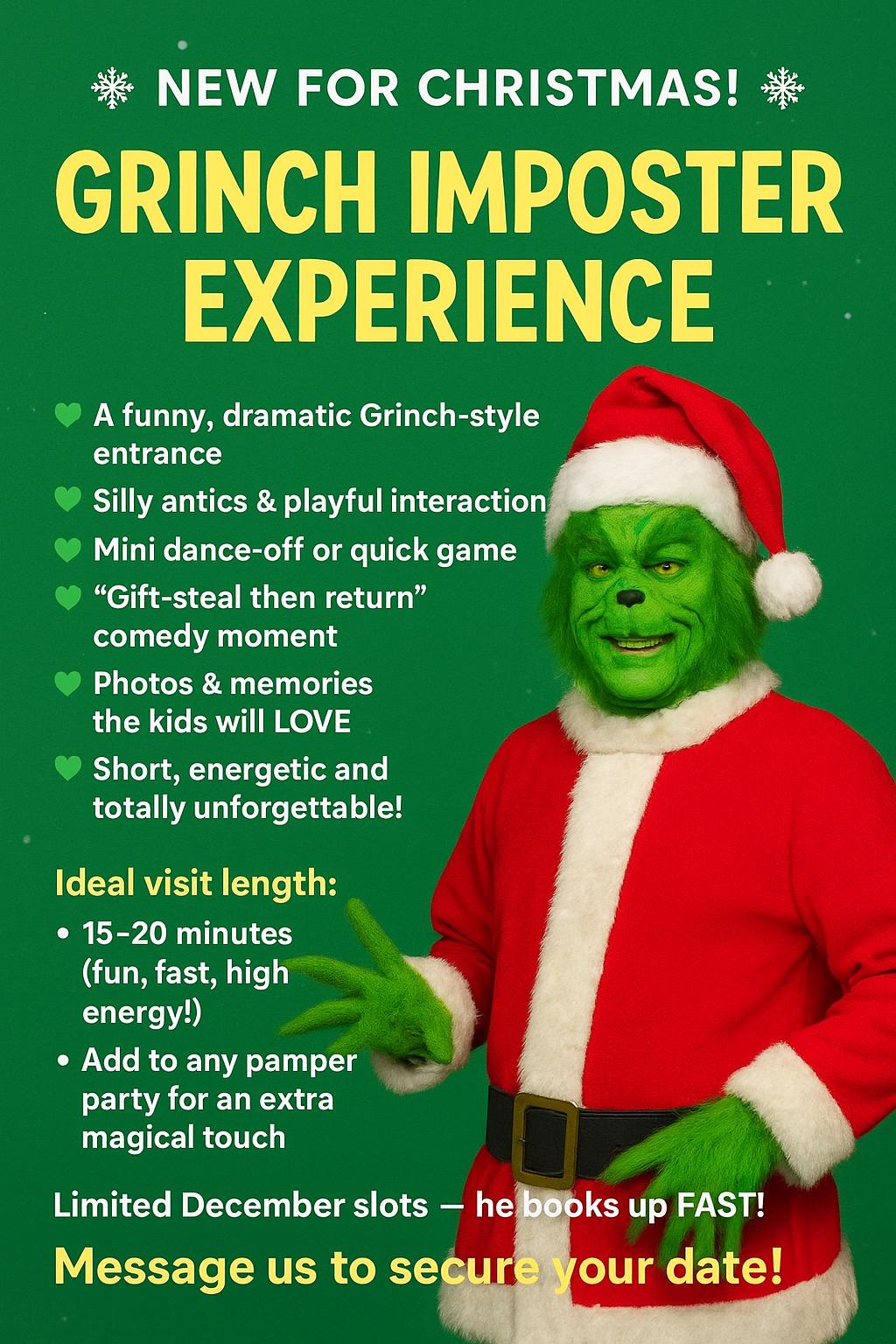 Grinch Imposter Experience
